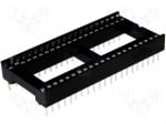Цокъл 42 pin FUNAI 42P Socket for DIL ICs 42pin 15,24mm RM2,5mm